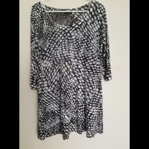 Nally & Millie Tunic Dotted Animal Print
